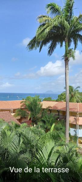 BO SOLEY, studio vue mer Les Hauts de Caritan